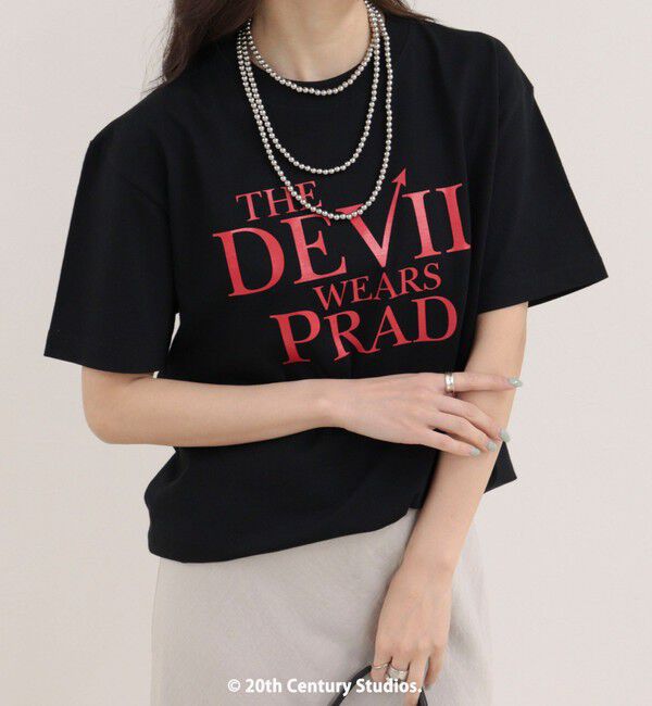 fredy emue「【GOOD ROCK SPEED/グッドロックスピード】The DEVIL wears PRADA半袖Tシャツ 2」|Tシャツ・カットソー|