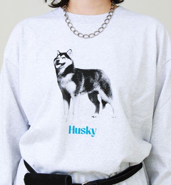 GLOSTER「【新デザイン】【DOG&CAT】NEW犬猫ロンT」|Tシャツ・カットソー|