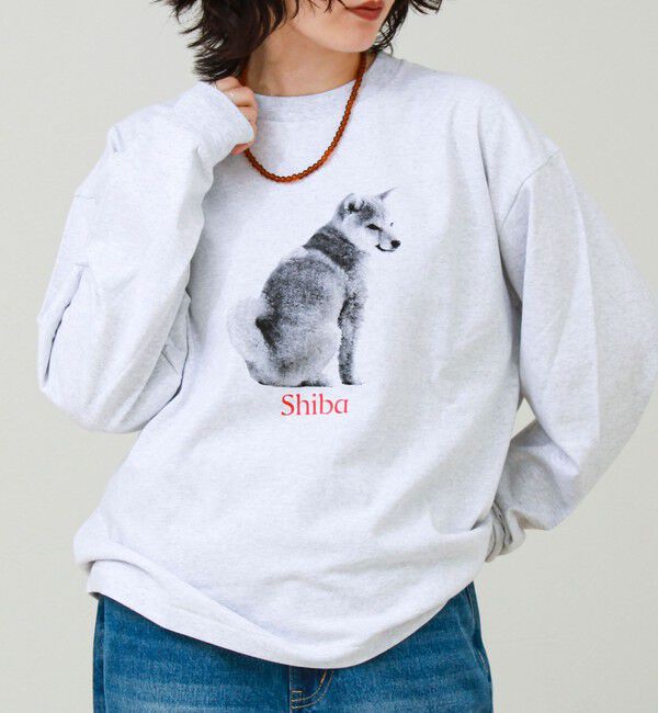 GLOSTER「【新デザイン】【DOG&CAT】NEW犬猫ロンT」|Tシャツ・カットソー|