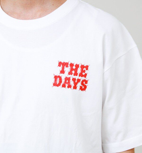 GLOSTER「【THE DAYS/ザ デイ】HIGE MOJI ROMAJI TEE 髭文字 Tシャツ」|Tシャツ・カットソー|