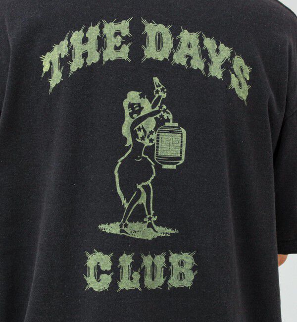 GLOSTER「【THE DAYS/ザ デイ】HIGE MOJI ROMAJI TEE 髭文字 Tシャツ」|Tシャツ・カットソー|