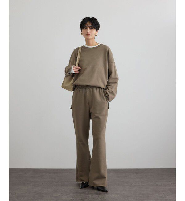 SALON adam et rope'「【WEB・一部店舗限定】ローエッジオーバースウェットプルオーバー / セットアップ対応」|スウェット・ジャージ|