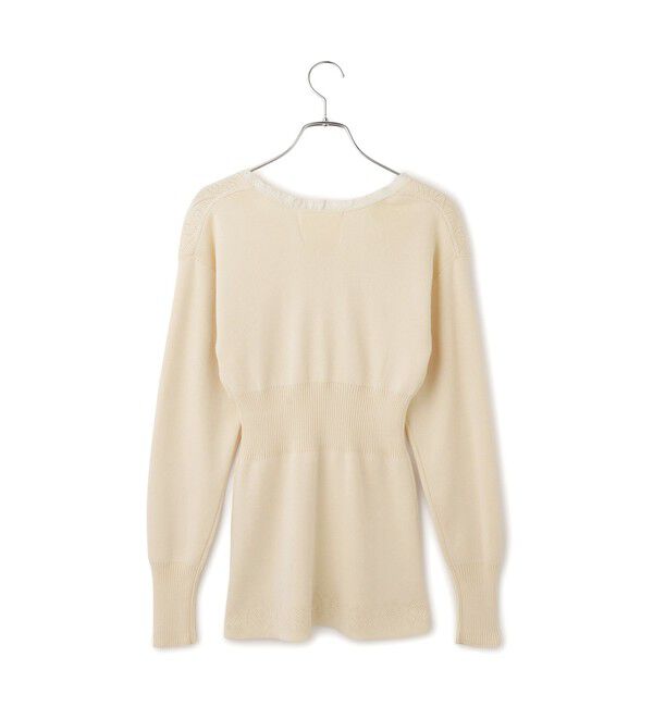 SALON adam et rope'「【crinkle crinkle crinkle】geometric jacquard knit」|ニット・セーター|