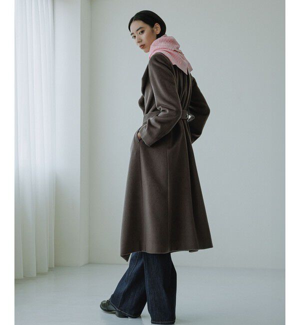 ROPE「プレミアムカシミヤ ロングコート【逸品・マルチWAY】」|ステンカラーコート|