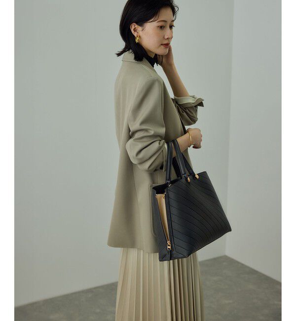 ROPE「【E'POR】【数量限定】Y BAG Medium Emboss」|トートバッグ|