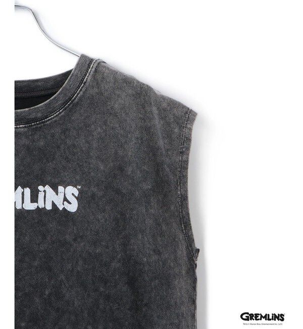 VIS「【グレムリン】VIS別注 ビンテージ風レタリング＆フォトTシャツ」|Tシャツ・カットソー|