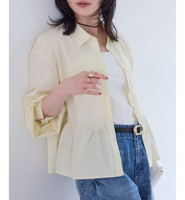 VIS「フラット18mm幅ニュアンス変形サークルバックルベルト/一部WEB限定カラー」|ベルト|