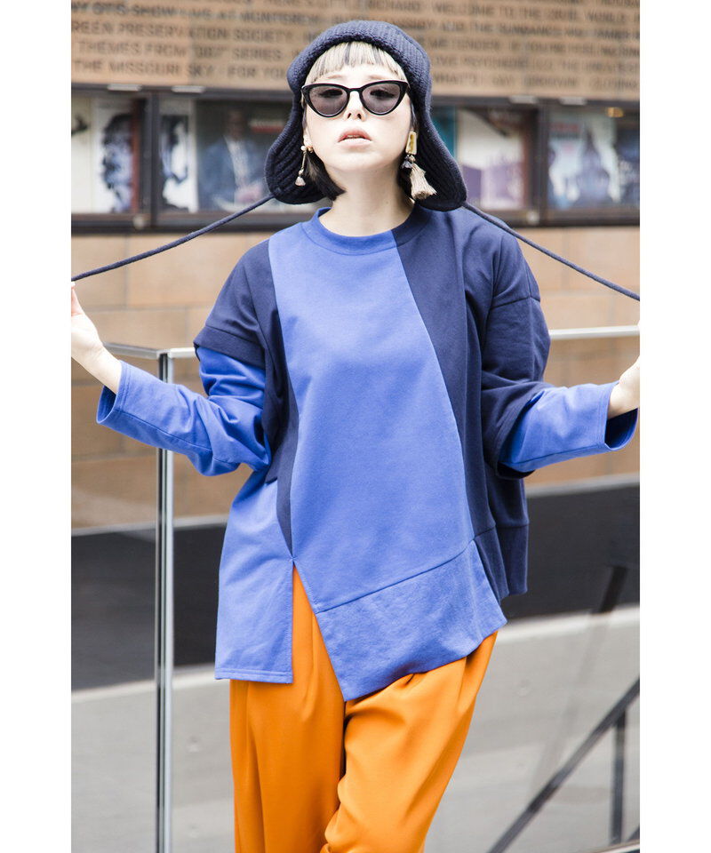  「切替プルオーバー」|Tシャツ・カットソー|