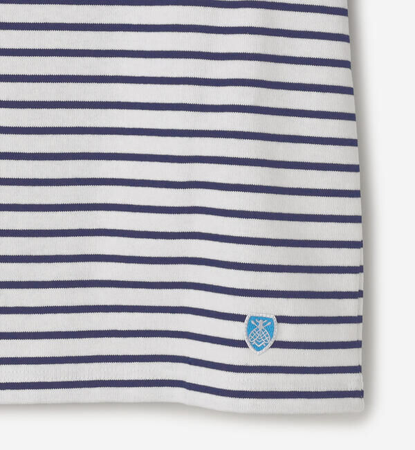 ORCIVAL「ORCIVAL | コットンロード ボートネック クロップドバスクTシャツ WOMEN」|Tシャツ・カットソー|