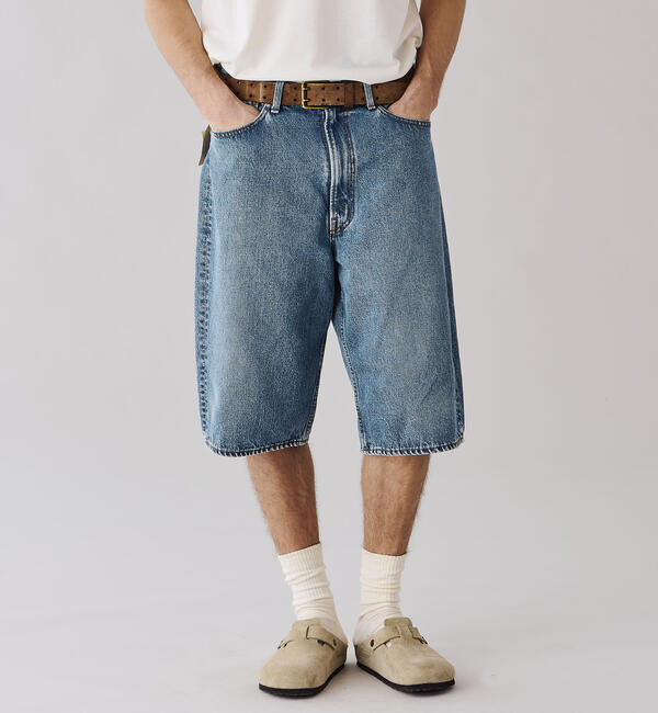  「orSlow | SUPER DAD'S FIT SHORTS MEN」|その他|BLUE