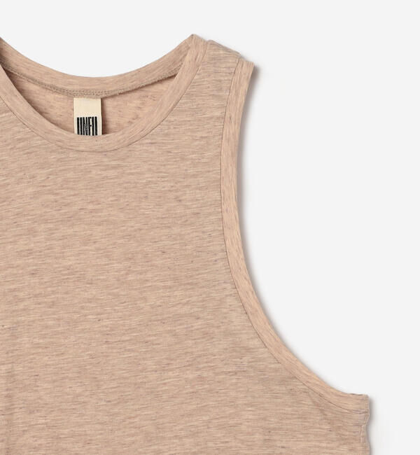 UNFIL「UNFIL | スラブヤーン レイヤードトップス WOMEN」|Tシャツ・カットソー|