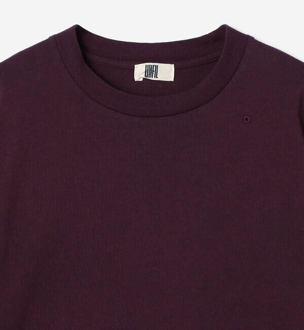  「UNFIL | コットン製品染め クルーネックTシャツ WOMEN」|Tシャツ・カットソー|