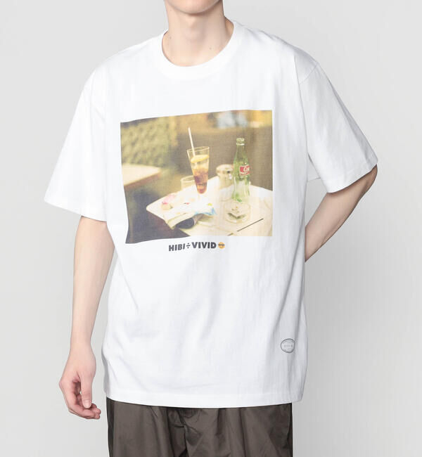  「TANGTANG | 半袖Tシャツ GASATANG HIBI&divide;VIVID MEN」|Tシャツ・カットソー|WHITE