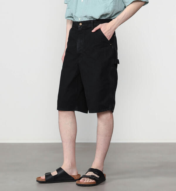  「orSlow | 〈別注〉 DAD'S FIT OXFORD PAINTER SHORTS BLACK MEN」|その他|