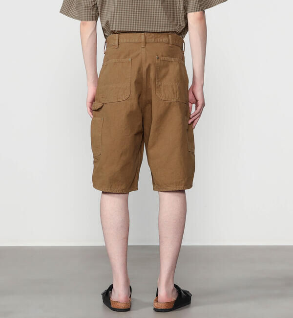  「orSlow | 〈別注〉 DAD'S FIT OXFORD PAINTER SHORTS BROWN MEN」|その他|