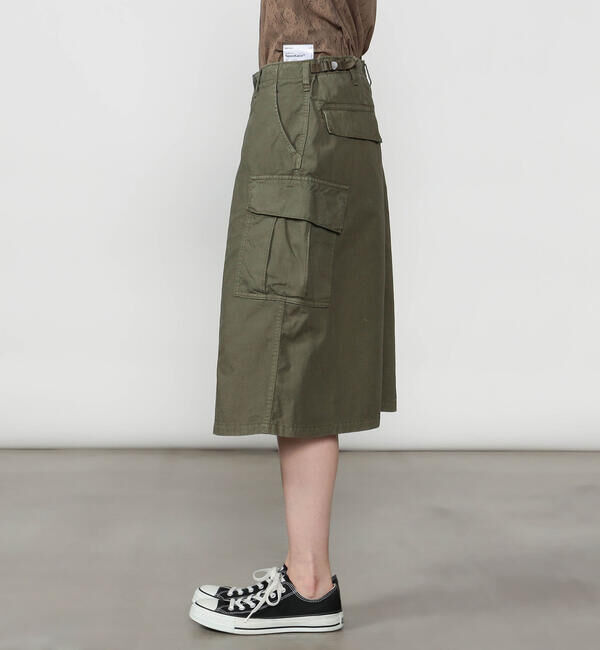  「orSlow | 〈別注〉ARMY SKIRT KHAKI WOMEN」|スカート|