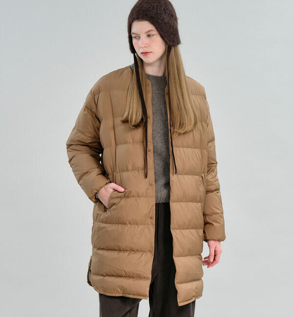 ORCIVAL「ORCIVAL | カラーレス ライトダウンコート WOMEN」|ダウン|CAMEL