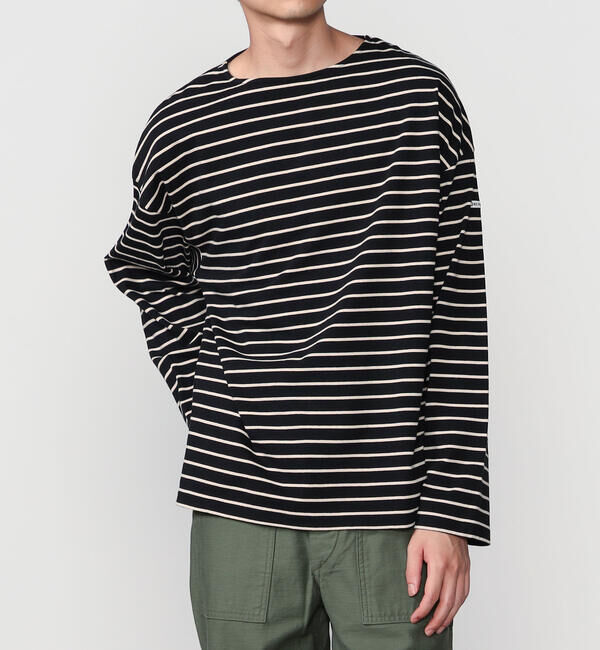 ORCIVAL「ORCIVAL | コットン クルーネック ロングスリーブ カットソー MEN」|Tシャツ・カットソー|BLACK系1