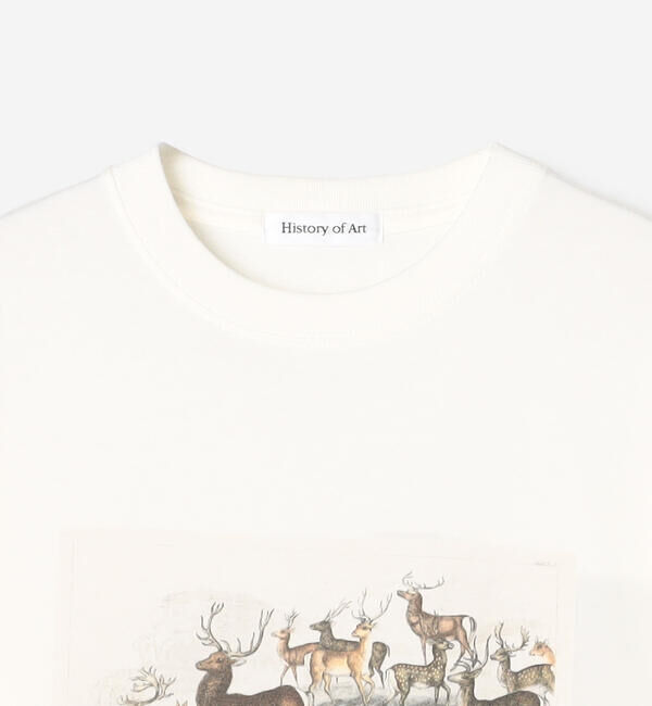  「History of Art | プリントTシャツ DEER WOMEN」|Tシャツ・カットソー|