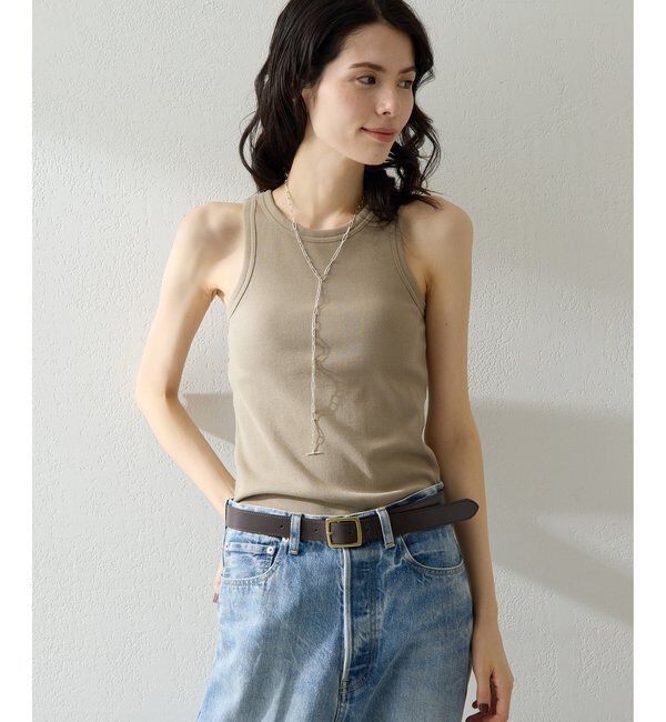 THE PAUSE「【THE PAUSE】カップインタンク」|タンクトップ|