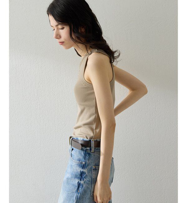 THE PAUSE「【THE PAUSE】カップインタンク」|タンクトップ|