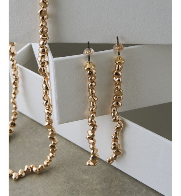 Hoaw.「【Hoaw.】パールコーティングピアス」|ピアス|