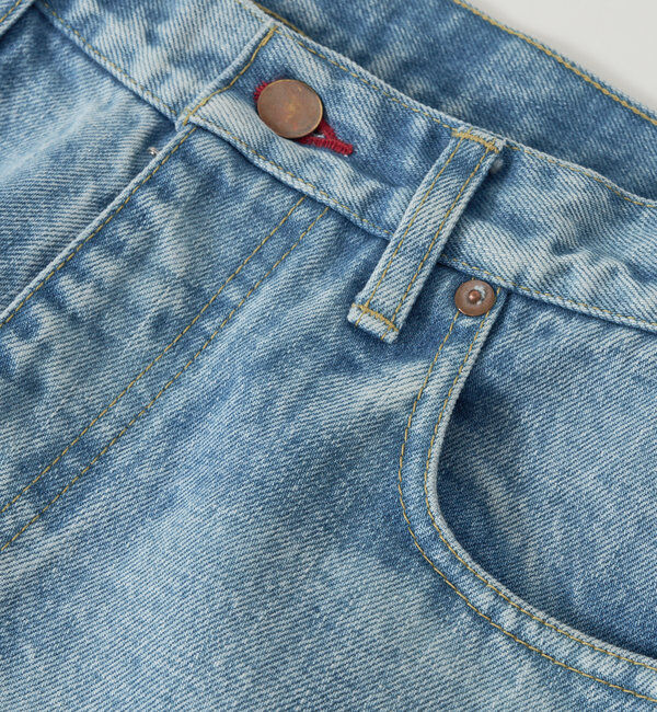  「【MONN.:.】【3サイズ展開】OKAYAMAベーシックデニム」|デニム|