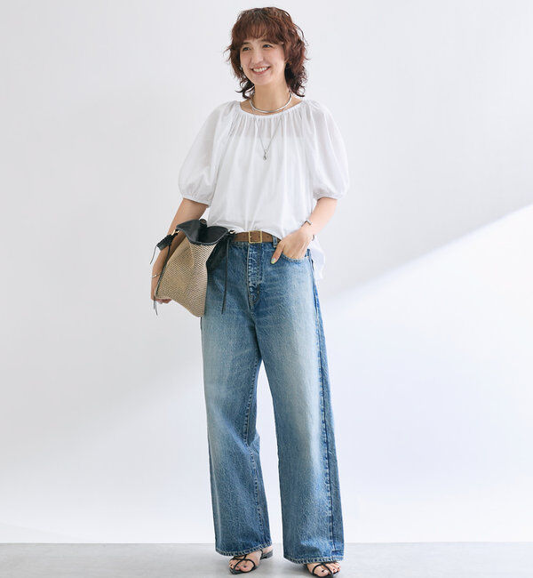  「【MONN.:.】【3サイズ展開】OKAYAMAベーシックデニム」|デニム|