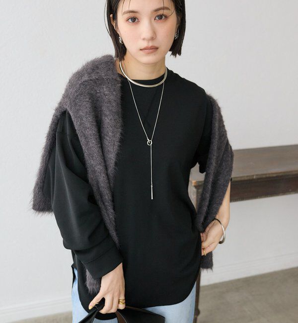  「カットジョーゼットライトプルオーバー」|Tシャツ・カットソー|