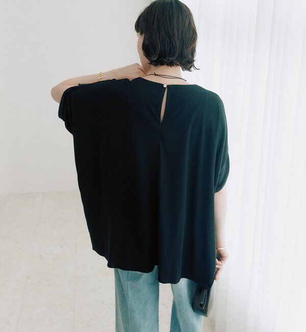  「【吸水速乾/遮熱/接触冷感】クールタッチポンチョカットソー」|Tシャツ・カットソー|
