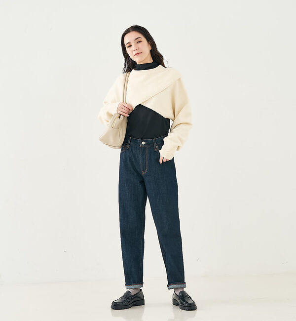 collex「2WAYショートニットプルオーバー」|ニット・セーター|