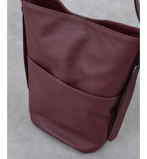 collex「【WEB限定】【Beau're/ヴュレ】Design Buckle Bucket」|ショルダー・メッセンジャー|