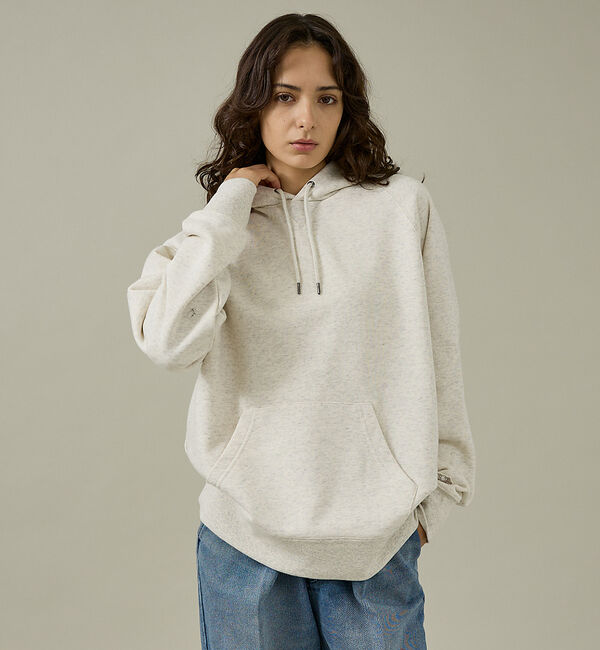 ABAHOUSE「【FRUIT OF THE LOOM】BASIC SWEAT HOOD/CLAS」|パーカー|アイボリー