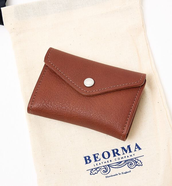 ABAHOUSE「【BEORMA/ベオーマ】三つ折りキーケース/財布  S0123」|キーケース|ブラウン