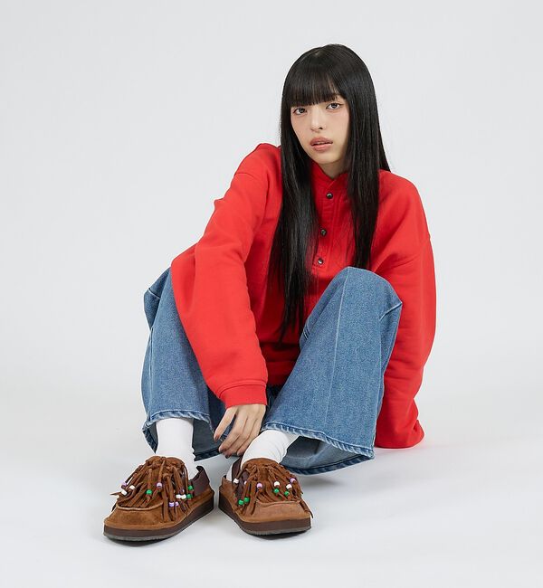 ABAHOUSE「【SHAKA / シャカ】モックミュール / SK-296CA MOC MULE」|モカシン|