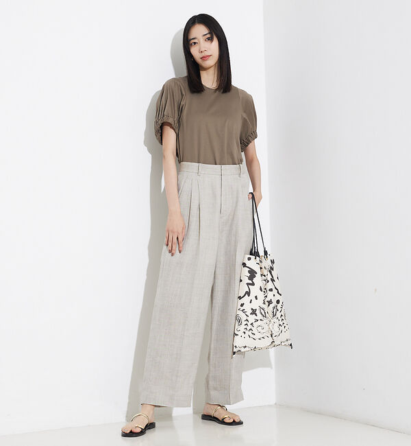qualite「【セットアップ対応】ミックスカラーラミーパンツ」|その他|