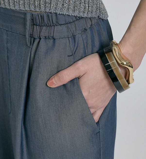 qualite「在庫あるのみ！残りわずか【接触冷感・セットアップ対応】ライトデニムパンツ」|その他|