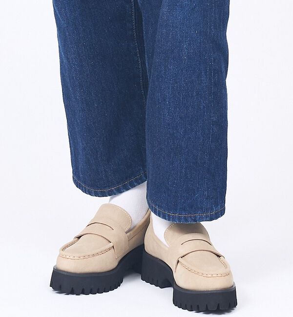 AU BANNISTER「【販売店舗限定】軽量・厚底ローファー」|ローファー|