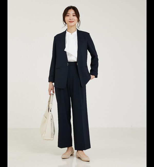abahouse mavie「【エニデイカセット】タックストレートパンツ」|その他|