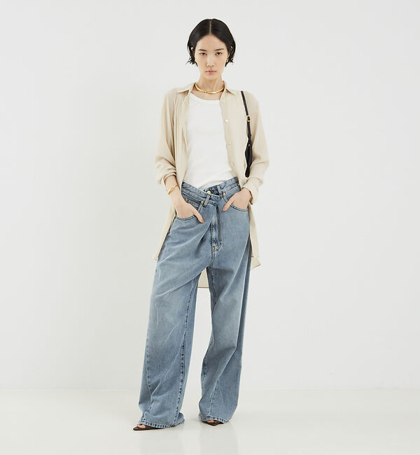 The Store by C' 「【COCUCA】シアーチュニックシャツ」|シャツ・ブラウス|