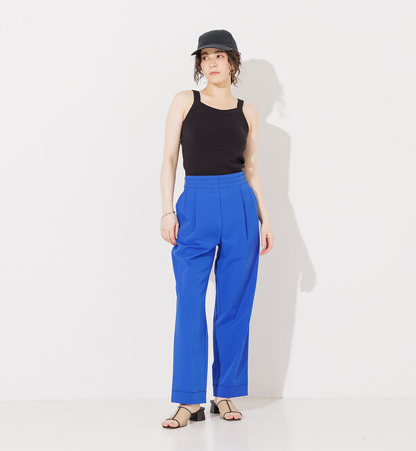 NOMINE「ステッチタックパンツ」|スラックス|