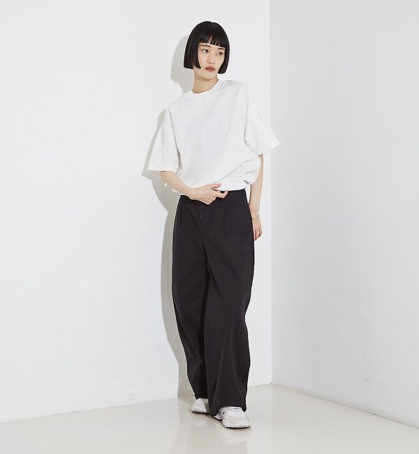NOMINE「シワ加工 リンクル Tシャツ」|Tシャツ・カットソー|