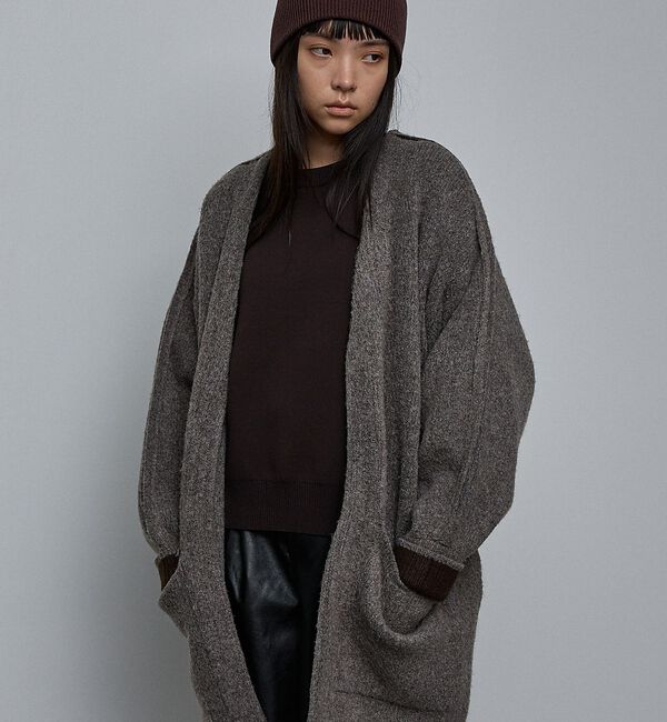 NOMINE「袖ボリュームニットコート【予約】」|その他|
