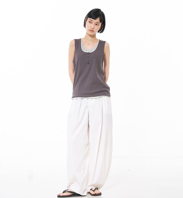 NOMINE「タック ボリュームパンツ」|その他|
