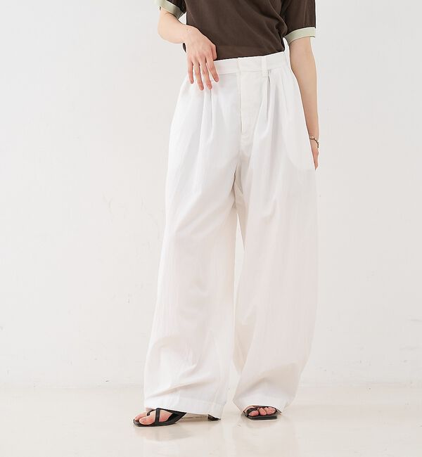NOMINE「タック ボリュームパンツ」|その他|