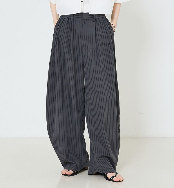 NOMINE「タック ボリュームパンツ」|その他|