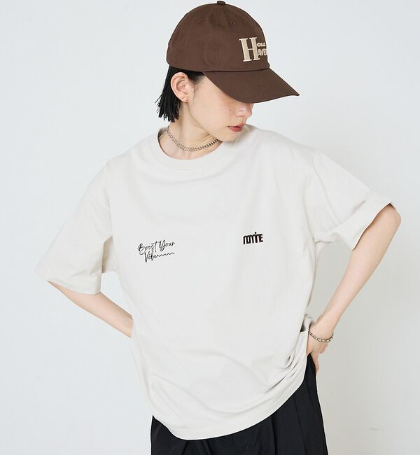 NOMINE「オリジナル 刺繍/プリントロゴ Tシャツ」|Tシャツ・カットソー|