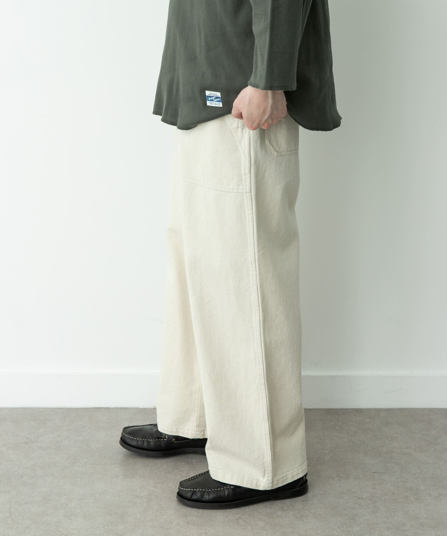 Sonny Label 「ARMY TWILL　DENIM BAKER PANTS」|デニム|