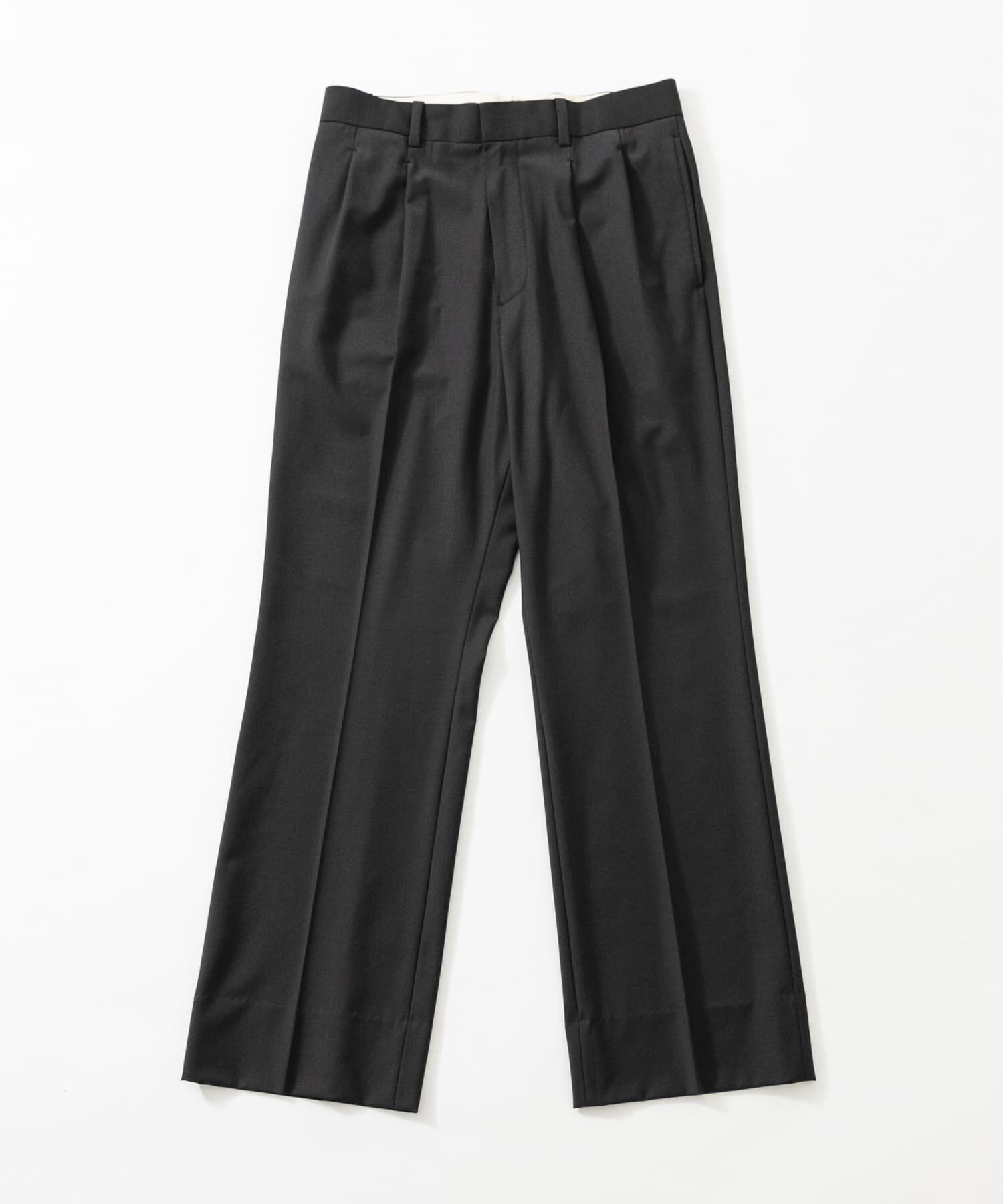 URBAN RESEARCH「TW SEMI FLARE SLACKS」|その他|ブラック
