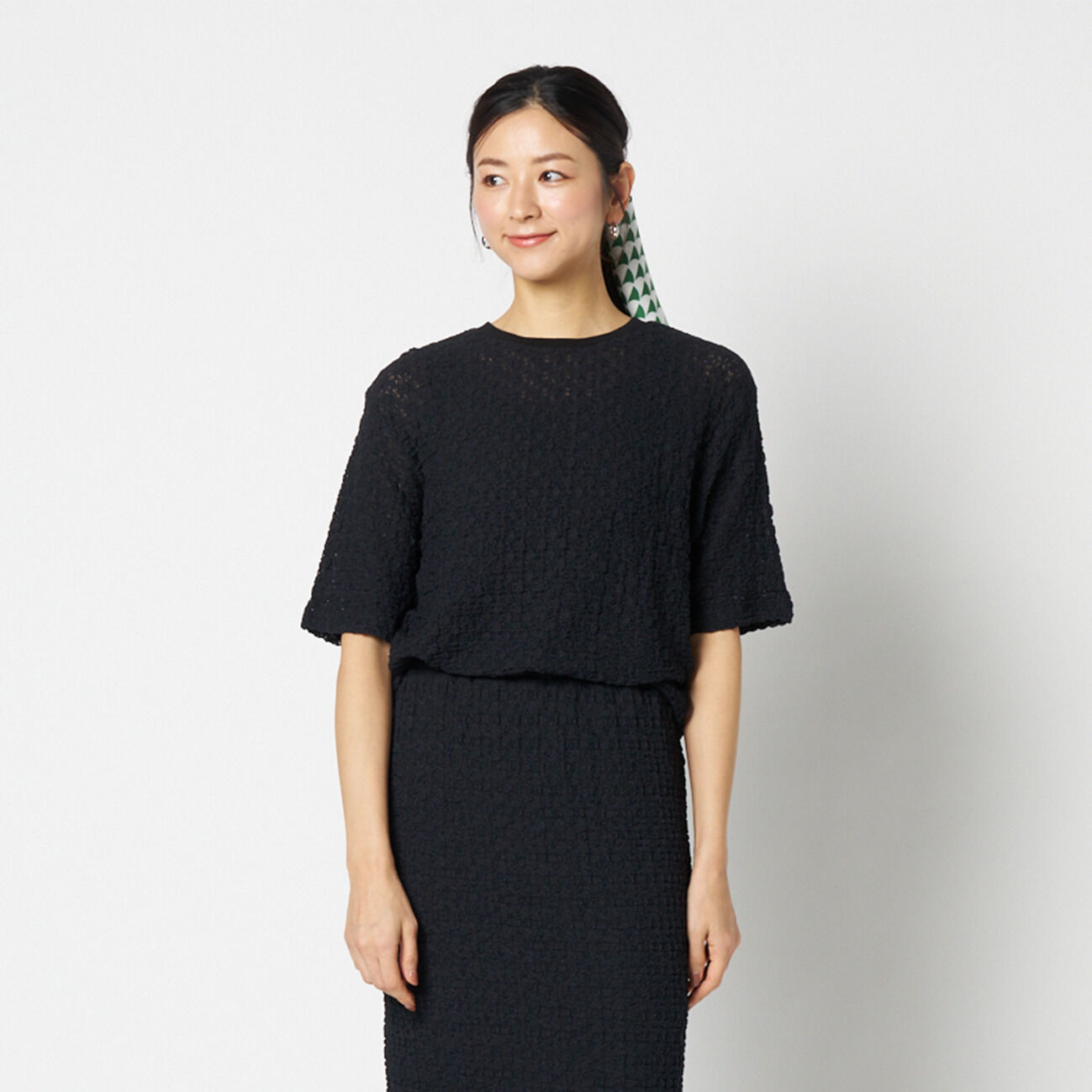HELIOPOLE「HELIOPOLE STRETCH LACE BIG T SHIRT」|Tシャツ・カットソー|